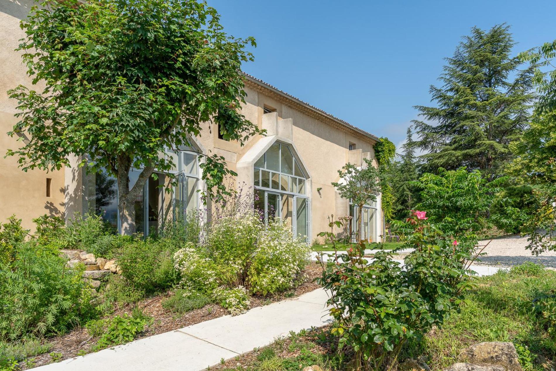 Villelaure Domaine La Ferme Hi Bride Bed & Breakfast エクステリア 写真