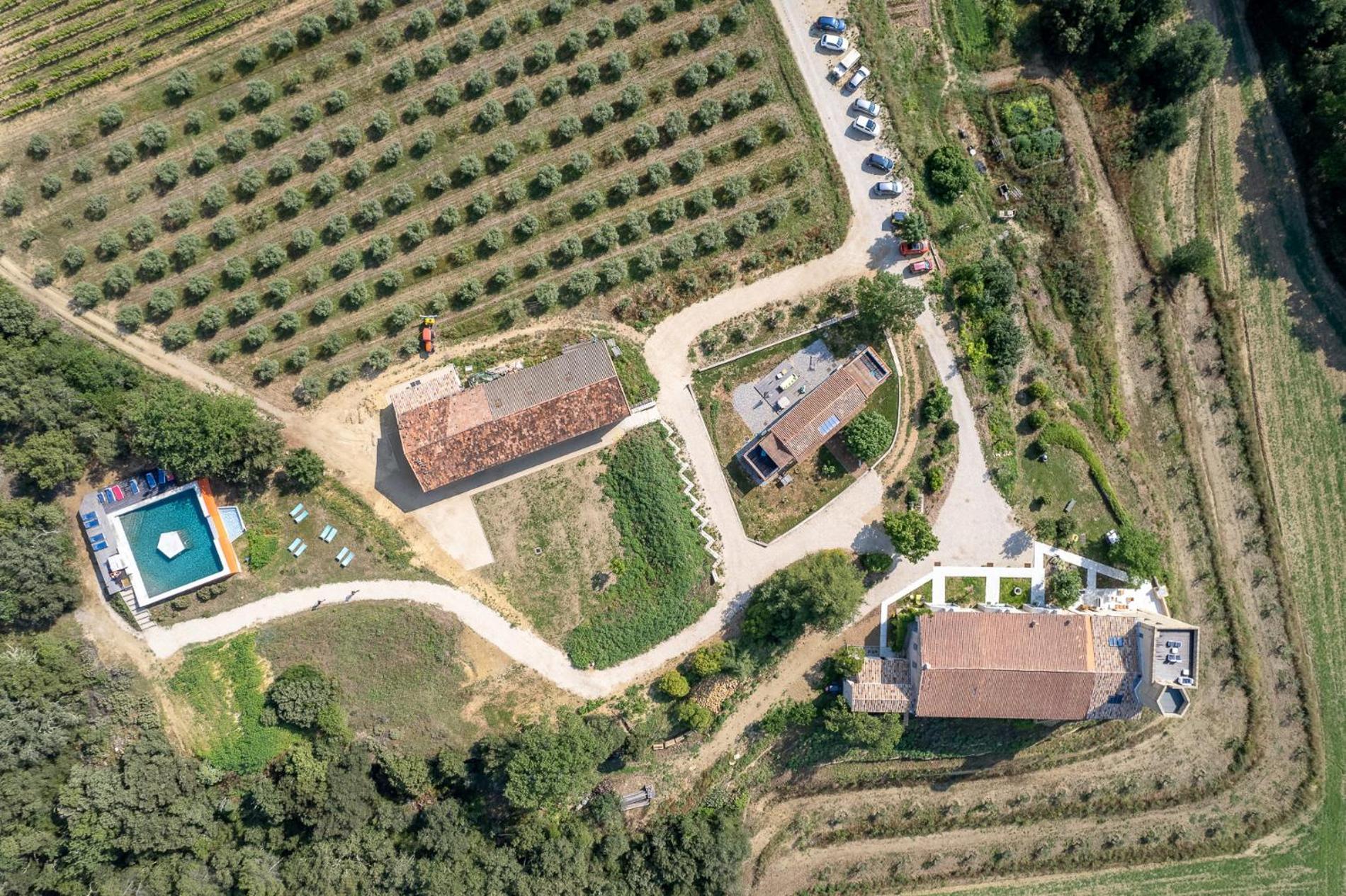 Villelaure Domaine La Ferme Hi Bride Bed & Breakfast エクステリア 写真